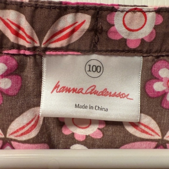 Hanna Andersson Floral Sleeveless Pillowcase Dress Girls Size 100 (4) - Picture 2 of 5